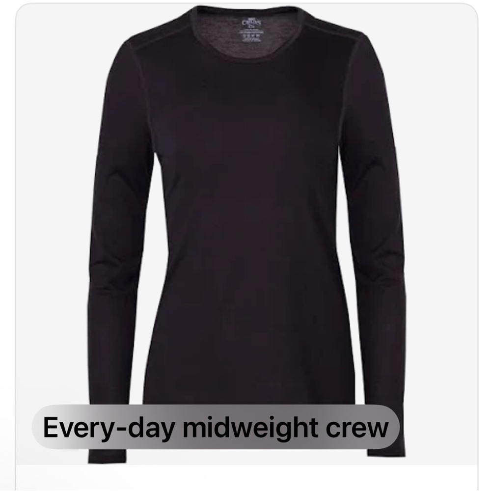 HOT CHILLYS women’s Pepper Skins Crewneck Long Sleeve Top